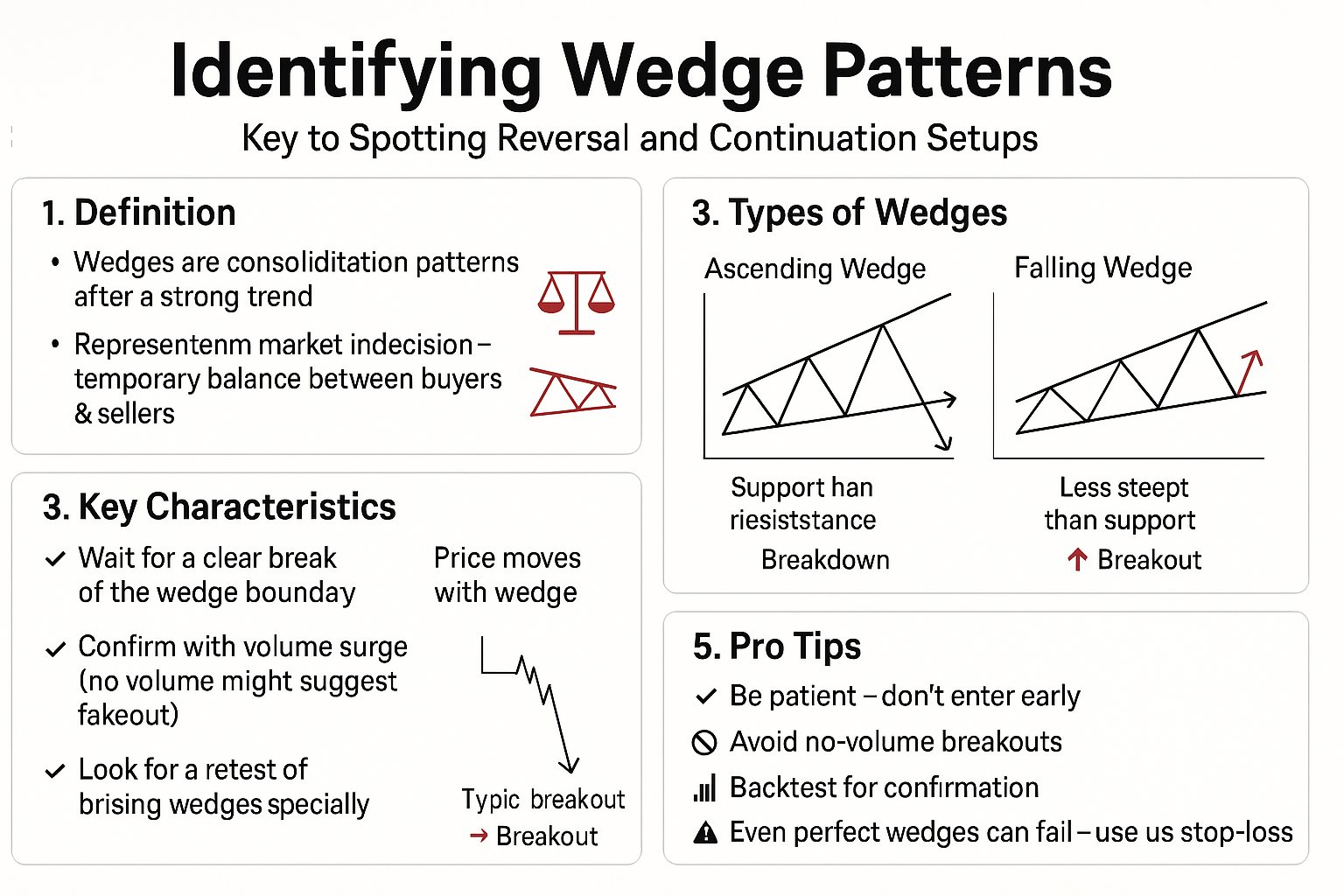 Identifying Wedge Patterns